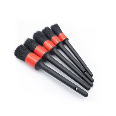 Набір пензлів для детейлінгу Krespo Black Set, 5 шт