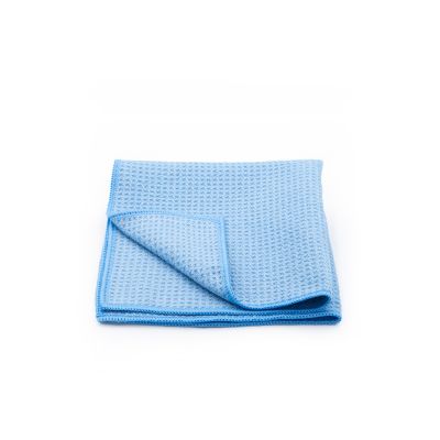 Вафельна фібра для скла Krespo Waffle голуба, 40х40 см, 450 гр/м2