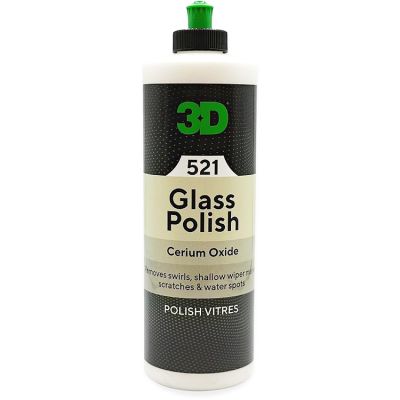 Паста для полірування скла з оксидом церію 3D Glass Polish 521, 473мл