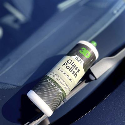Паста для полірування скла з оксидом церію 3D Glass Polish 521, 473мл