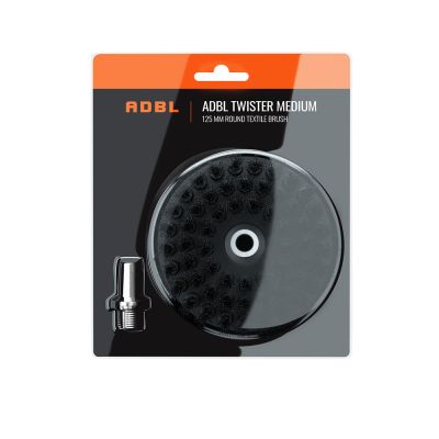 ADBL Twister Medium – щітка-викрутка для чищення оббивки, щетина середньої жорсткості, 125 мм