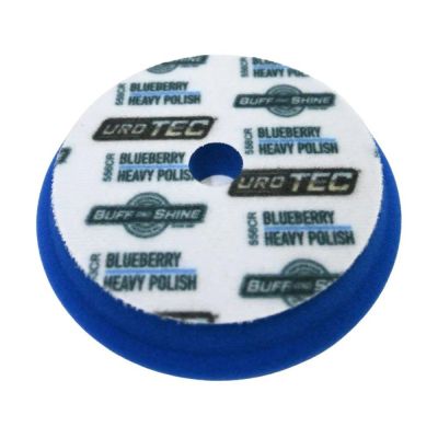 Полірувальний круг середньої жорсткості Buff and Shine Uro-Tec синій, 125мм (556BN)