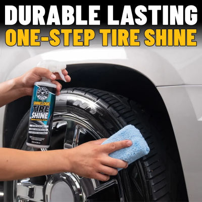 ShineLogic Tire Shine (тригерний спрей) - Глибокий чорний глянцевий блиск для шин - 592 мл