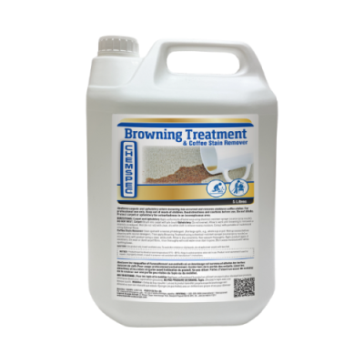 ЗАСОБИ ДЛЯ ВИВЕДЕННЯ ПЛЯМ / ОСВІТЛЮВАЧ CHEMSPEC BROWNING TREATMENT / COFFEE STAIN REMOVER 5 Л