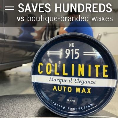 COLLINITE 915 Marque D'Elegance Carnauba Paste Wax 355g