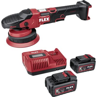 АКУМУЛЯТОРНА БЕЗЩІТКОВА ЕКСЦЕНТРИКОВА ПОЛІРУВАЛЬНА МАШИНА FLEX XFE 15 150 18.0-EC SET Детальніше: ht