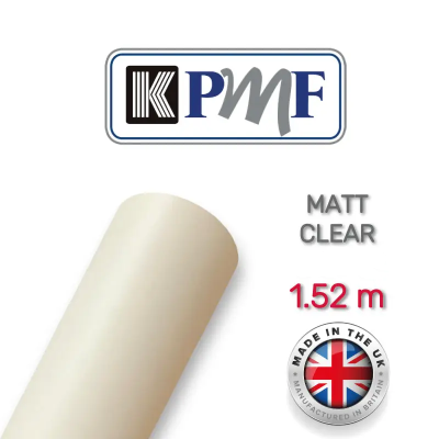 Біла матова плівка KPMF 1м