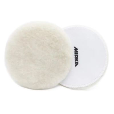 Полірувальний круг із овчини Mirka 150 мм (білий)