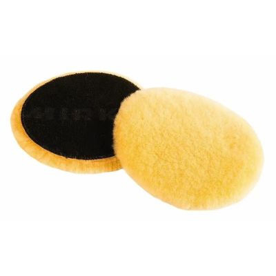 Полірувальний круг із овчини Mirka 150 мм (жовтий)