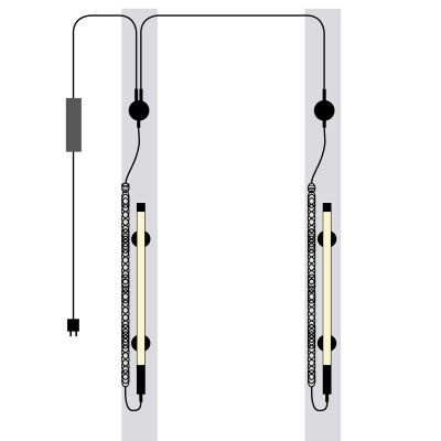 Лінійний світильник Scangrip Line Light 2 Post