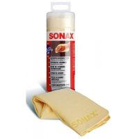 Автомобільна серветка із замшу для сушіння авто PVA Sonax
