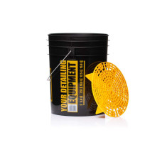 Відро та грязеуловлювач для миття автомобіля - Work Stuff Detail Bucket Black & Separator