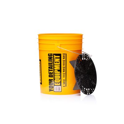 Відро з брудоуловлювачем Work Stuff Detailing Bucket Yellow & Separator