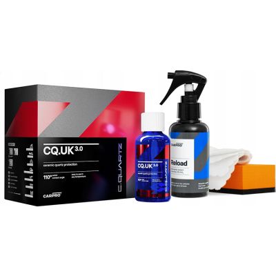 CARPRO CQuartz UK 50 ml + Reload - набір для легкого нанесення керамічного покриття для ЛФП