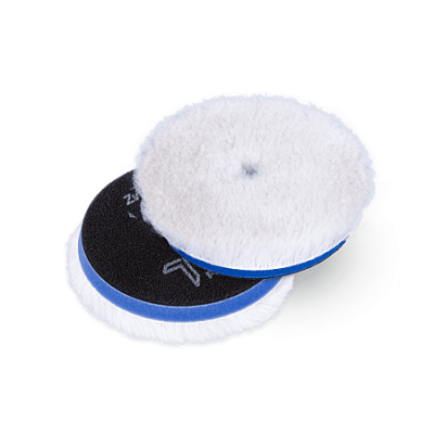 Полірувальний круг THERMO Microfiber Pad, blue Ø 140/30/125 з м-фібр на синьому, середньої жорстк те