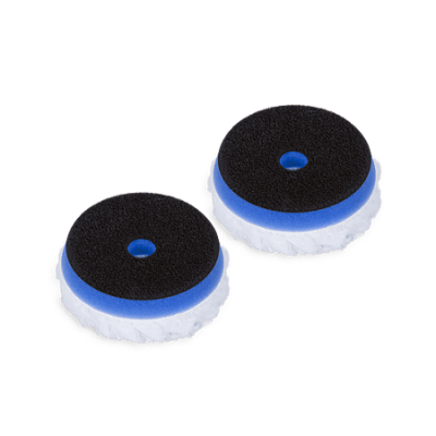 Полірувальний круг THERMO Microfiber Pad, blue Ø 90/30/80 з м-фібри на синьому, середньої жорстк тер