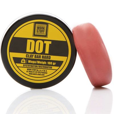 Синтетична глина Work Stuff DOT Clay Bar Hard 100g