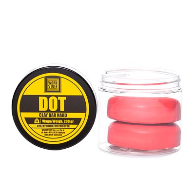 Синтетична глина Work Stuff DOT Clay Bar Hard 200g