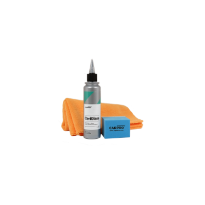 CARPRO CeriGlass Polishing Kit 150 ml - полірувальна паста для скла. Видаляє дефекти. Не містить сил