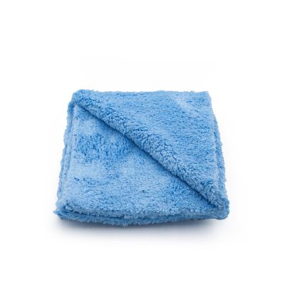 Супер м’яка мікрофібра Krespo Coral (голуба), 40х40 см, 500 гр/м2