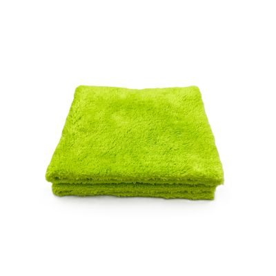 Супер м’яка мікрофібра Krespo Coral (салатова), 40х40 см, 500 гр/м2