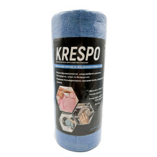 Легковідривні мікрофіброві рушники в рулоні KRESPO  30x30 см в рулоні 50 шт ( Синій )