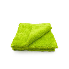 Супер м’яка мікрофібра Krespo Coral (салатова), 40х40 см, 500 гр/м2