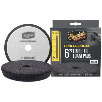 Полірувальний круг м'який - Meguiar`s DA Foam Finishing Pad 6" 159 мм. сірий (DFF6)