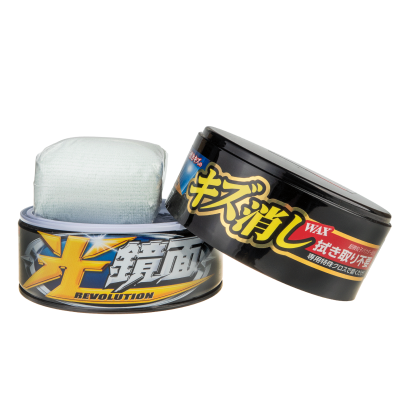 Твердий віск SOFT99 Scratch Clear Wax Mirror Finish Black