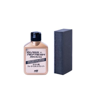 Абразивний очисник для скла SOFT99 Glass Refresh 05066 Extra Strength Glass Compound 80 мл з аплікат