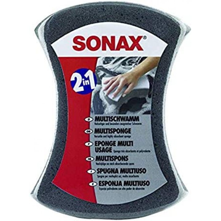 Губка для мийки авто двостороння SONAX Multischwamm