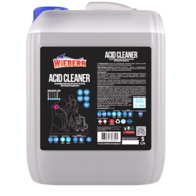 Кислотний ополіскувач Wieberr Acid Cleaner 5 л