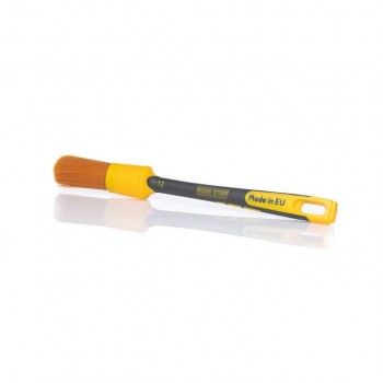 Кисть химустойчивая с резиновой ручкой для интерьера и экстерьера ALBINO orange WORK STUFF 24 мм