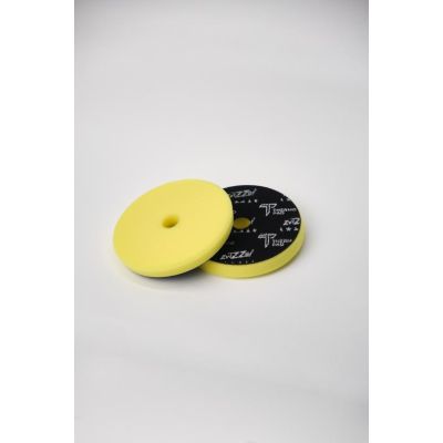 Detailing Pad ZviZZer THERMO Trapez, yellow Ø90/20/76 mm, жовтий пад, м\'який ZV-TTR00009020FC