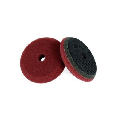 Полірувальний пад ZviZZer Thermo Ufo Pad red Ø95/20/75 mm, червоний, мʼякий ZV-UX00009520RD