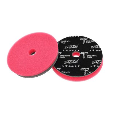 Detailing Pad ZviZZer THERMO Allrounder Pad, Red Ø140/20/125 mm, червоний, жорсткий ZV-TAR00014020HC