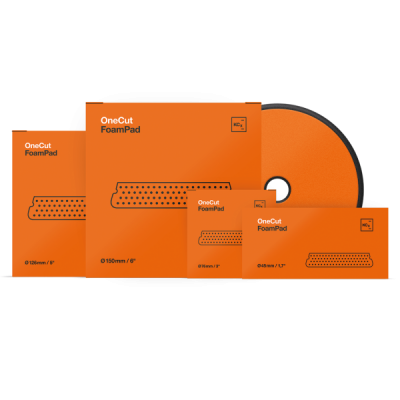 Полірувальний круг помаранчевий One Cut Foam Pad 126 мм