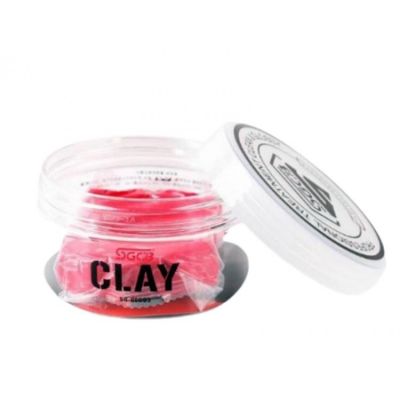 Глина для очистки авто SGCB Detailing Clay - глина абразивна (червона) 150 гр