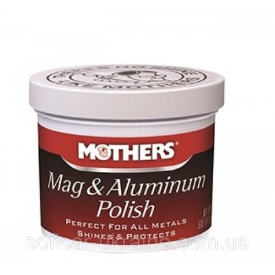 ПАСТА ДЛЯ ЧИЩЕННЯ МЕТАЛУ MOTHERS MAG & ALUMINIUM POLISH 141 Г