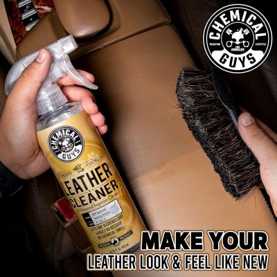ОЧИСНИК ДЛЯ ШКІРИ LEATHER CLEANER COLOR LESS & ODOR LESS SUPER CLEANER 473 мл