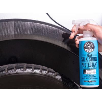 ЗАХИСНЕ ПОКРИТТЯ САТИНОВЕ ДЛЯ ВІНІЛУ, ГУМИ, ПЛАСТИКУ SILK SHINE VINYL, RUBBER, PLASTIC SATIN PROTECT