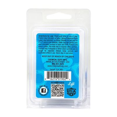 ГЛИНА СИНТЕТИЧНА ДЛЯ ВИДАЛЕННЯ ЛЕГКИХ ЗАБРУДНЕНЬ LIGHT DUTY CLAY BAR, BLUE